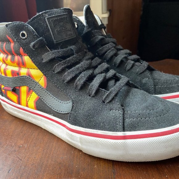 vans x thrasher sk8 hi